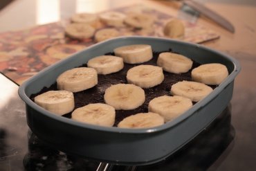  Frau ist Rohakaobrownies